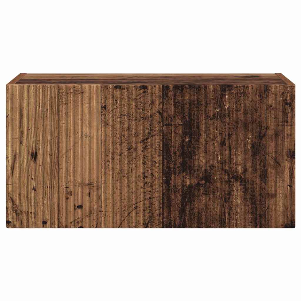 Mobile TV da parete Legno vecchio 60 x 31 x 29.5 cm