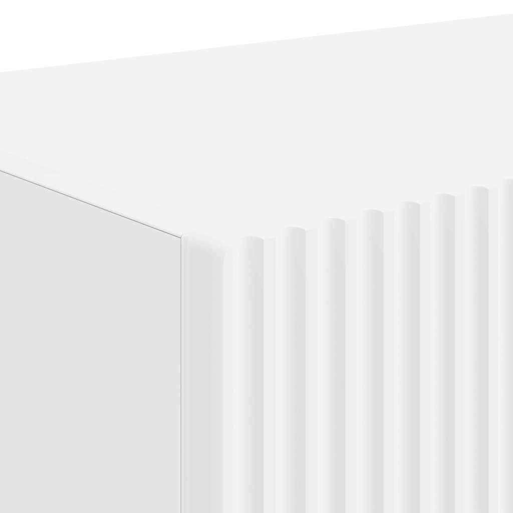 Mobile TV da parete Bianco 60 x 31 x 29.5 cm Legno multistrato