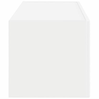 Mobile TV da parete Bianco 60 x 31 x 29.5 cm Legno multistrato