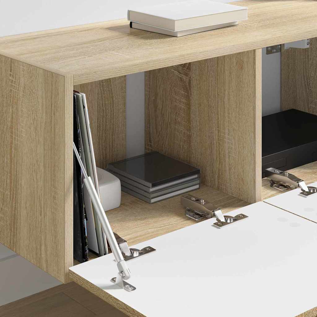 Mobile TV da parete 2 pcs Sonoma 60 x 31 x 29.5 cm