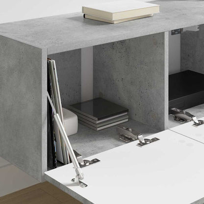 Mobile TV da parete Calcestruzzo 60 x 31 x 29.5 cm