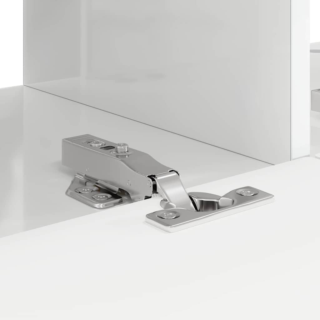Mobile TV da parete 78,5 x 31 x 29,5 cm Bianco Lucido