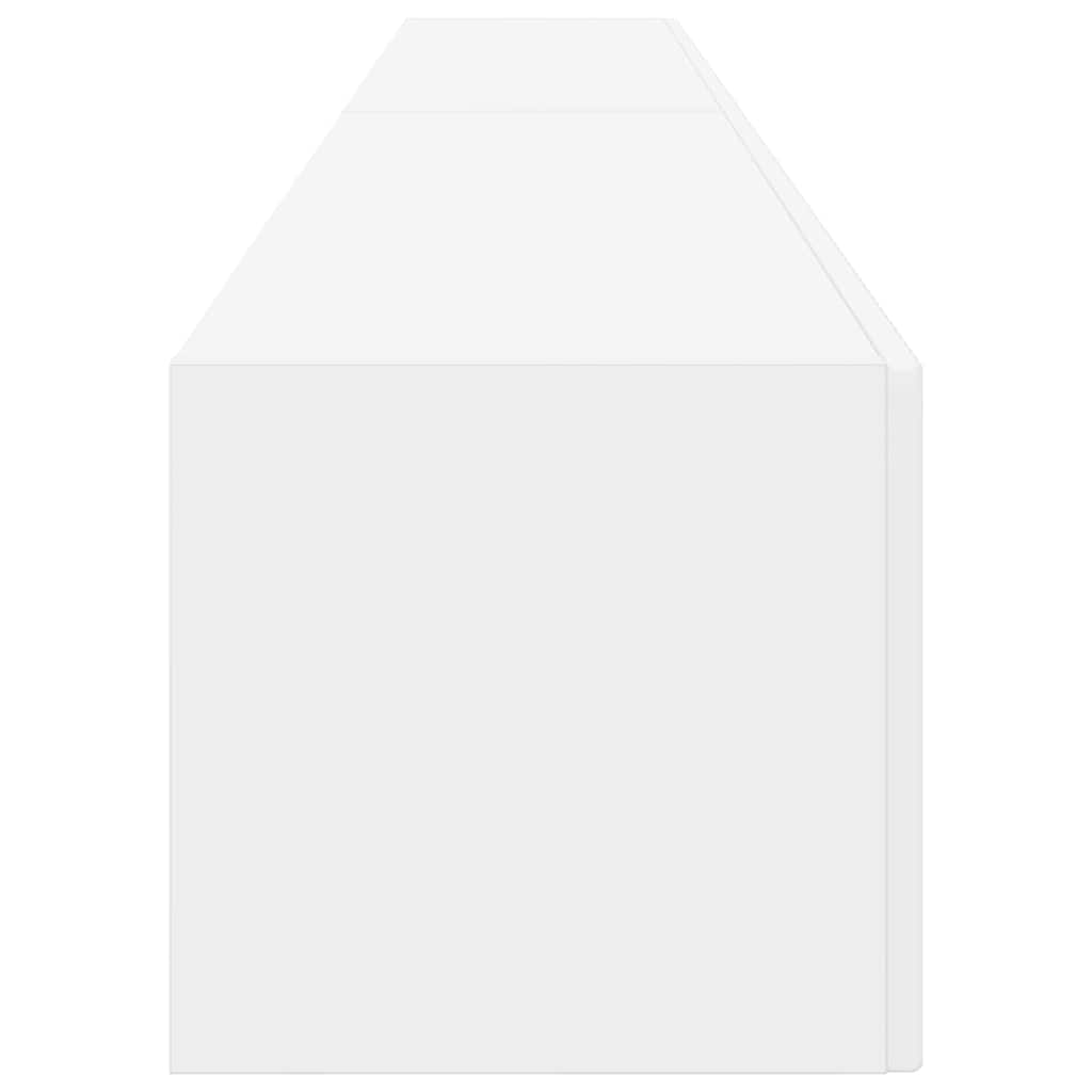Mobile TV da parete 2 pcs Bianco 60 x 31 x 29.5 cm