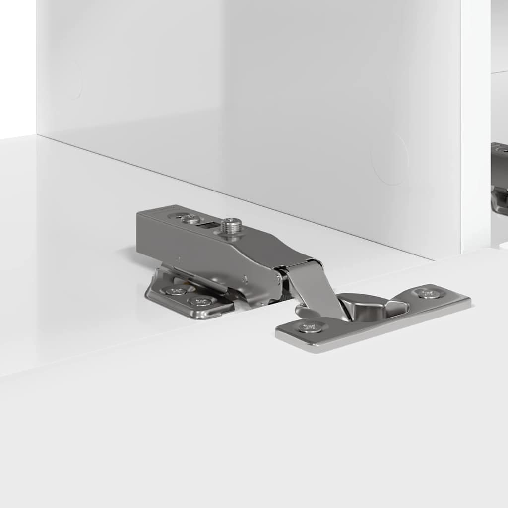 Mobile TV da parete Bianco Lucido 98 x 31 x 29,5 cm