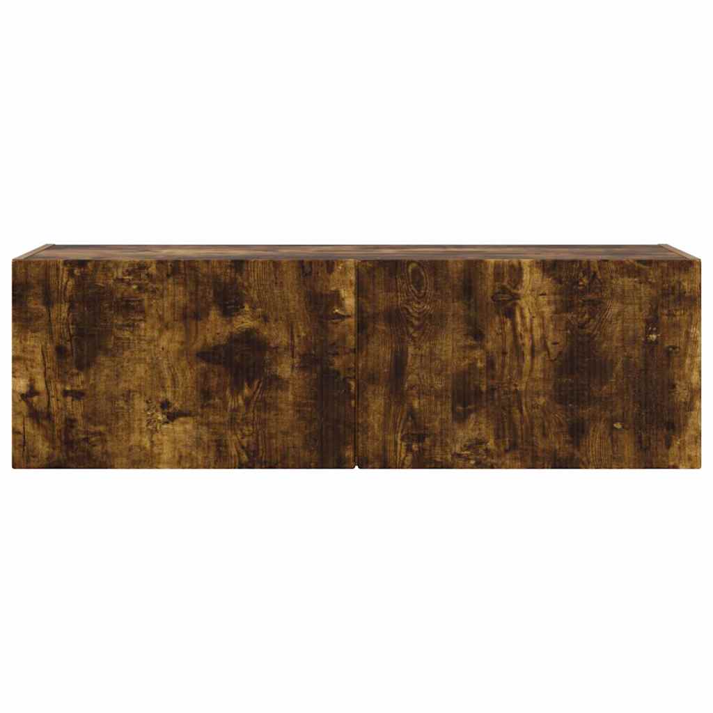 Mobile TV da parete Rovere fumé 98 x 31 x 29,5 cm