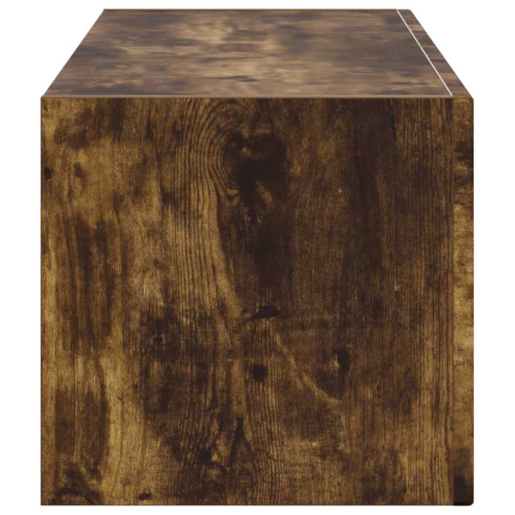 Mobile TV da parete Rovere fumé 98 x 31 x 29,5 cm