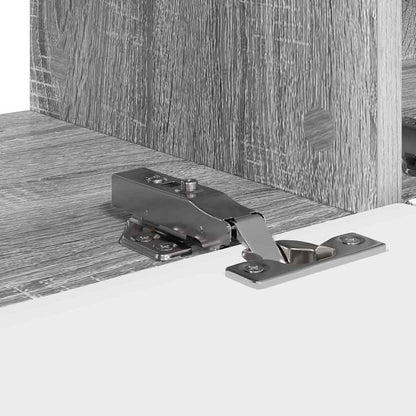 Mobile TV da parete 98 x 31 x 29,5 cm Grigio Sonoma