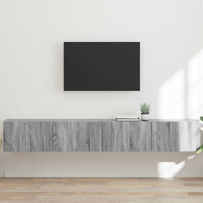 Mobile TV da parete 2 pcs Grigio Sonoma 98 x 31 x 29,5 cm | homemem39