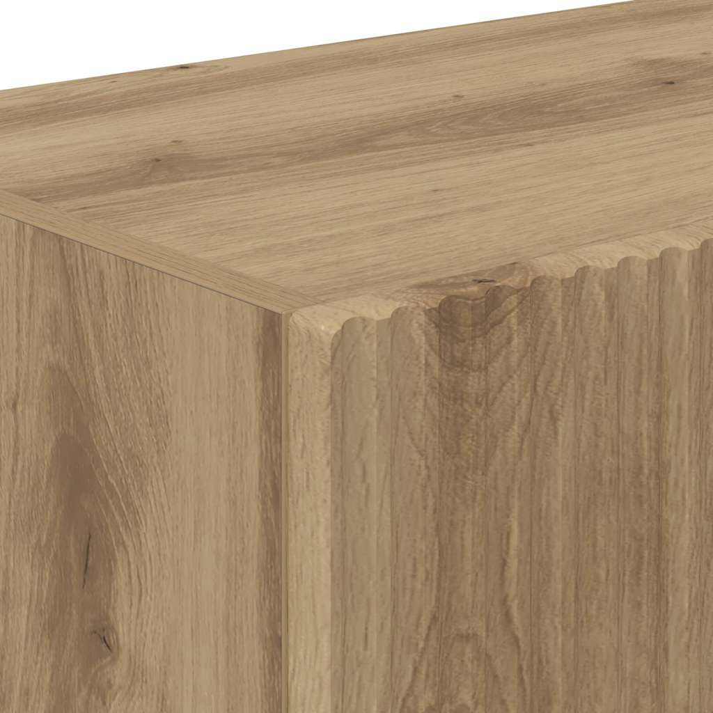 Mobile TV da parete 2 pcs Rovere Artigianale 98 x 31 x 29,5 cm