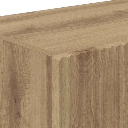 Mobile TV da parete 2 pcs Rovere Artigianale 98 x 31 x 29,5 cm