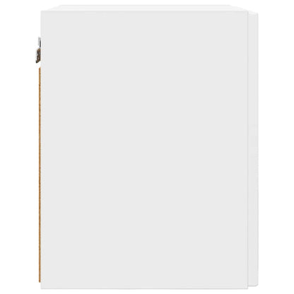 Mobile TV da parete Bianco 30 x 31 x 40 cm Legno multistrato