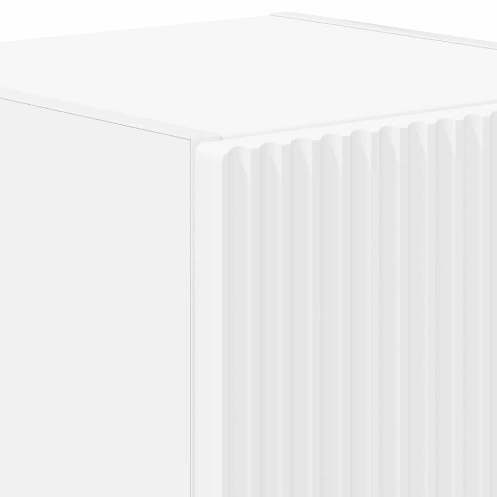 Mobile TV da parete 2 pcs Bianco 30 x 31 x 40 cm