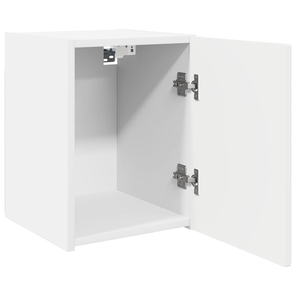 Mobile TV da parete 2 pcs Bianco 30 x 31 x 40 cm