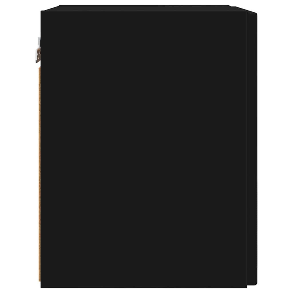 Mobile TV da parete Nero 30 x 31 x 40 cm Legno multistrato