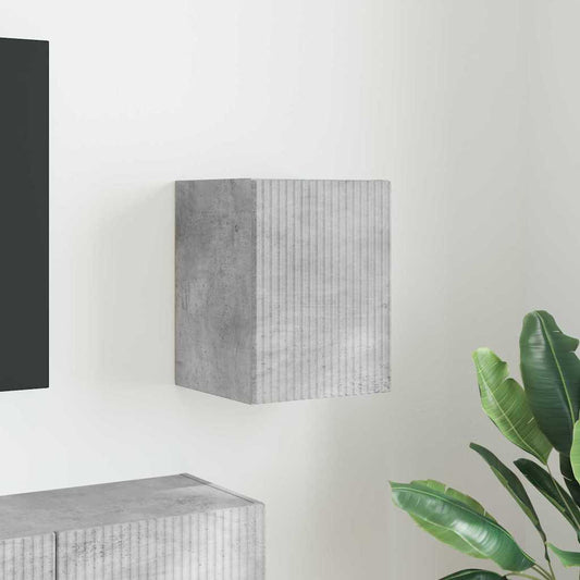 Mobile TV da parete Calcestruzzo 30 x 31 x 40 cm