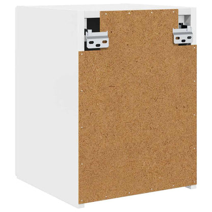 Mobile TV da parete Bianco Lucido 30 x 31 x 40 cm