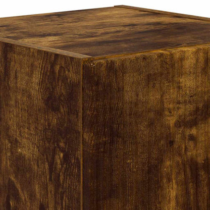 Mobile TV da parete 2 pcs Rovere fumé 30 x 31 x 40 cm