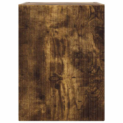 Mobile TV da parete 2 pcs Rovere fumé 30 x 31 x 40 cm