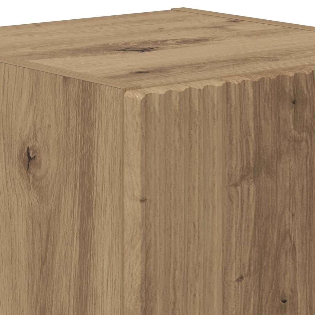 Mobile TV da parete Rovere Artigianale 30 x 31 x 40 cm