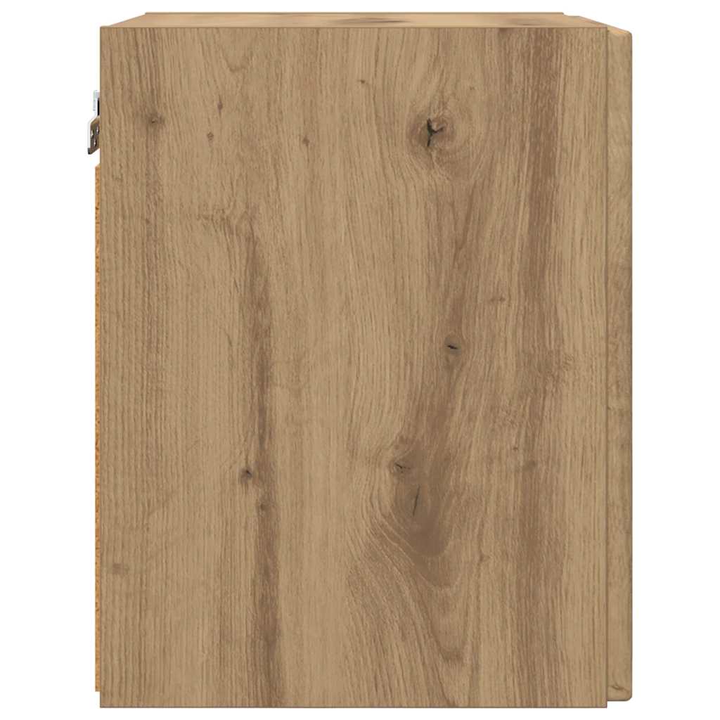 Mobile TV da parete Rovere Artigianale 30 x 31 x 40 cm