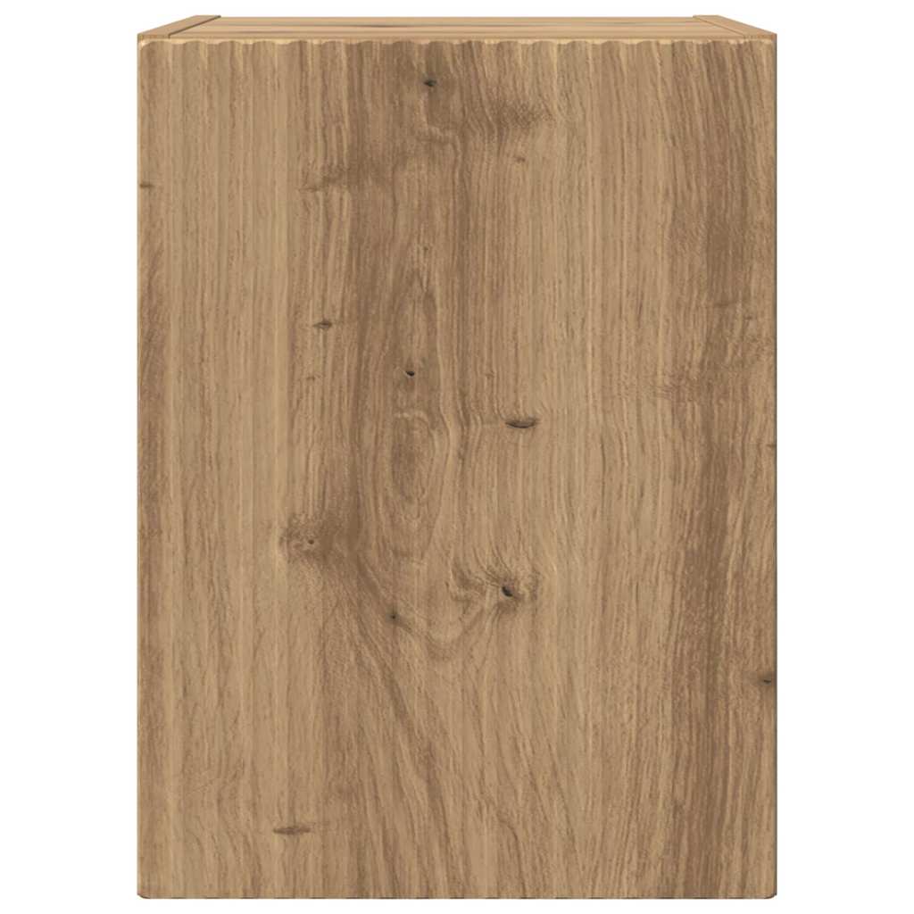 Mobile TV da parete 2 pcs Rovere Artigianale 30 x 31 x 40 cm