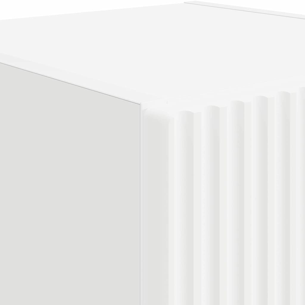 Mobile TV da parete 2 pcs Bianco 30 x 31 x 60 cm | homemem39