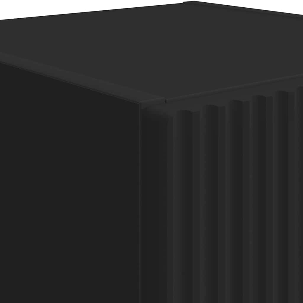Mobile TV da parete 2 pcs Nero 30 x 31 x 60 cm | homemem39