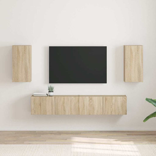 Mobile TV da parete 2 pcs Sonoma 30 x 31 x 60 cm