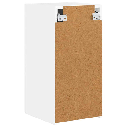 Mobile TV da parete 2 pcs Bianco Lucido 30 x 31 x 60 cm