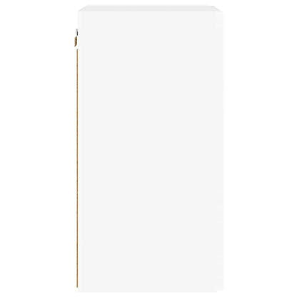 Mobile TV da parete 2 pcs Bianco Lucido 30 x 31 x 60 cm