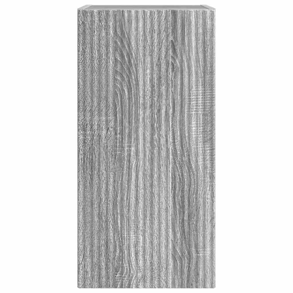 Mobile TV da parete 2 pcs Grigio Sonoma 30 x 31 x 60 cm