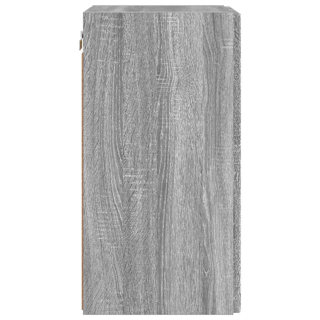 Mobile TV da parete 2 pcs Grigio Sonoma 30 x 31 x 60 cm