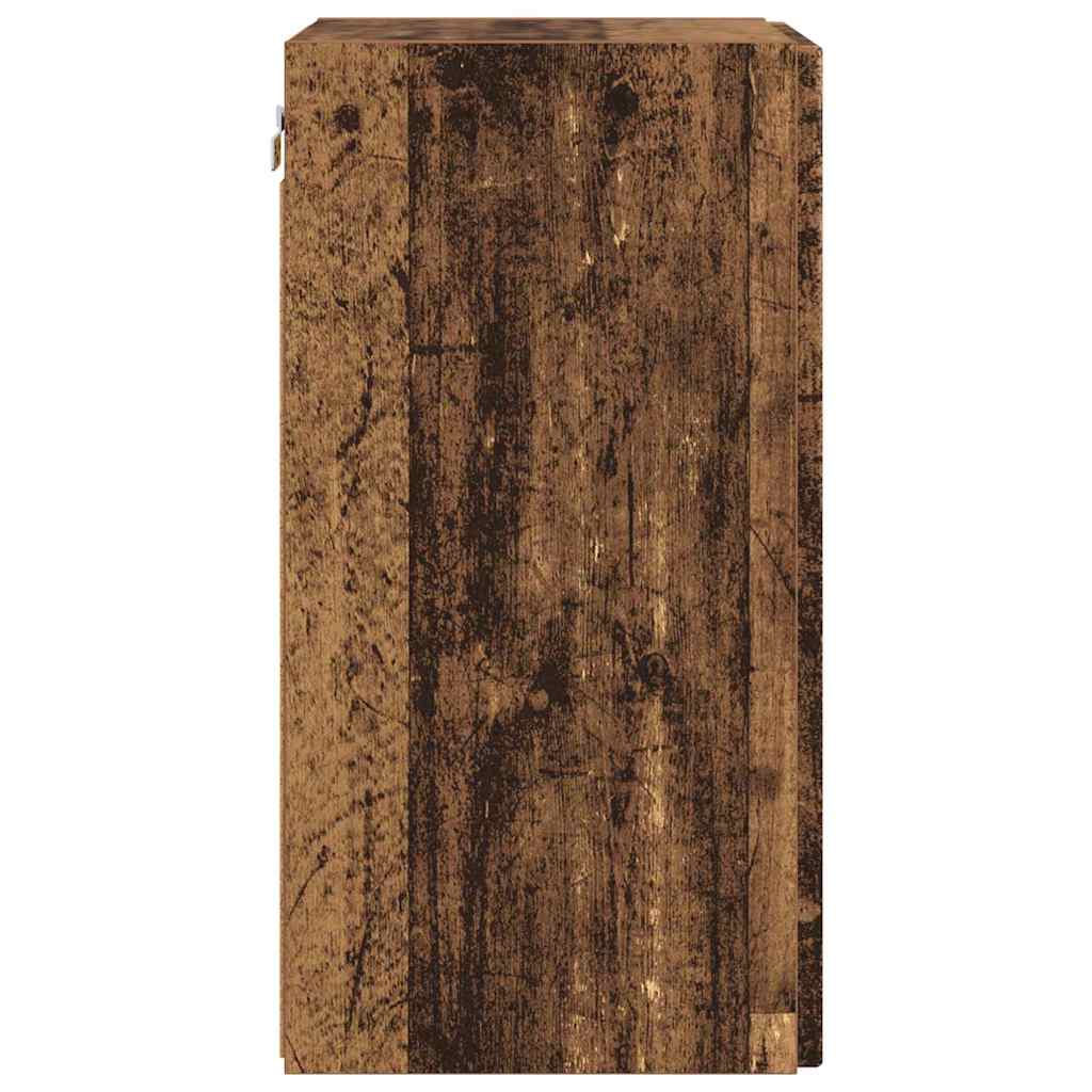 Mobile TV da parete 2 pcs Legno vecchio 30 x 31 x 60 cm