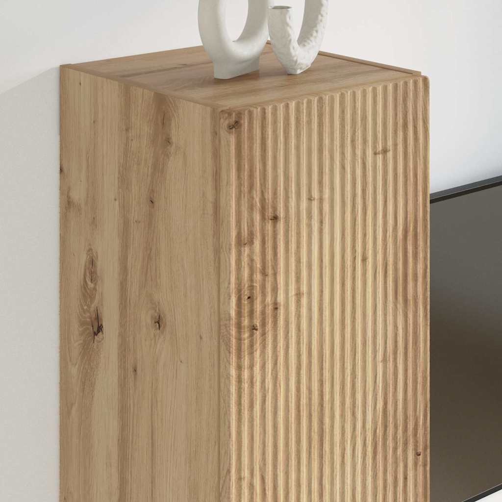 Mobile TV da parete Rovere Artigianale 30 x 31 x 60 cm