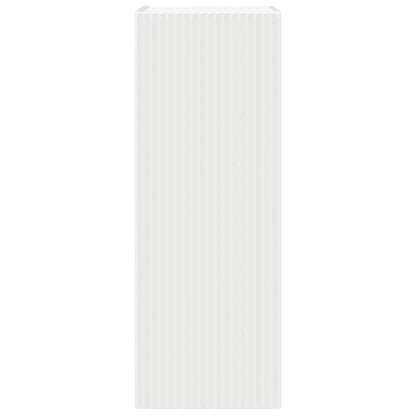 Mobile TV da parete Bianco 30 x 31 x 80 cm Legno multistrato