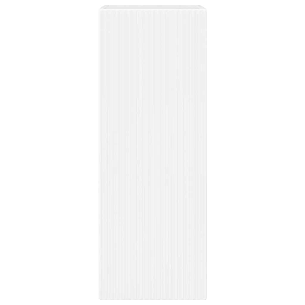 Mobile TV da parete Bianco Lucido 30 x 31 x 80 cm