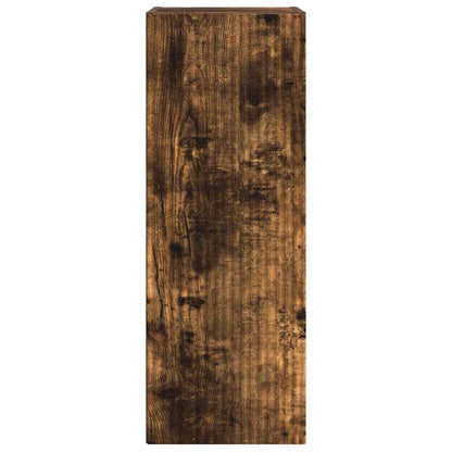 Mobile TV da parete Rovere fumé 30 x 31 x 80 cm