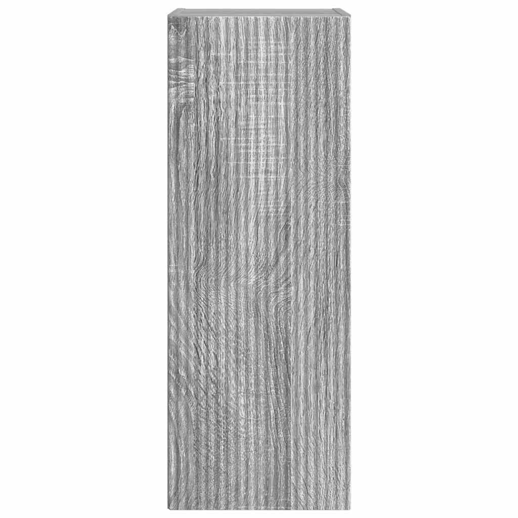 Mobile TV da parete 2 pcs Grigio Sonoma 30 x 31 x 80 cm