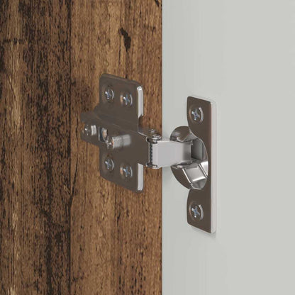 Mobile TV da parete Legno vecchio 30 x 31 x 80 cm