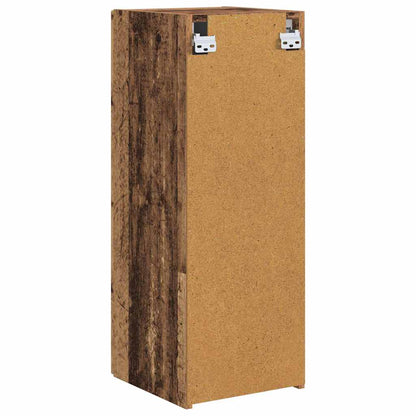 Mobile TV da parete Legno vecchio 30 x 31 x 80 cm