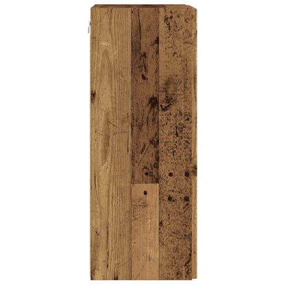 Mobile TV da parete 2 pcs Legno vecchio 30 x 31 x 80 cm