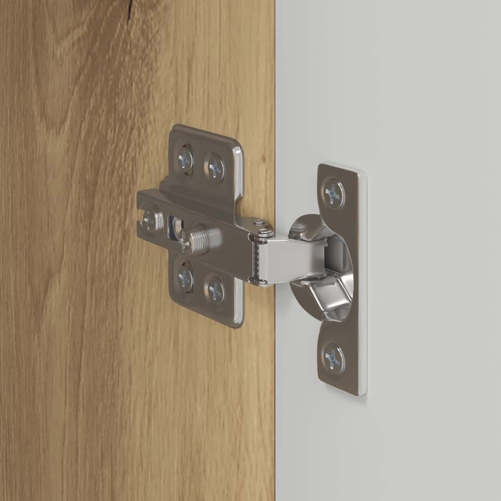 Mobile TV da parete Rovere Artigianale 30 x 31 x 80 cm