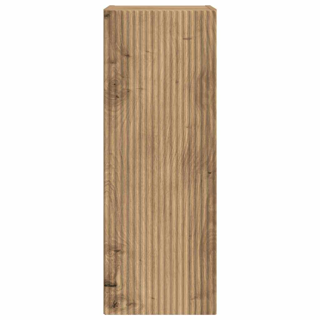 Mobile TV da parete Rovere Artigianale 30 x 31 x 80 cm