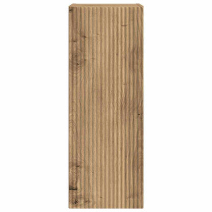 Mobile TV da parete 2 pcs Rovere Artigianale 30 x 31 x 80 cm