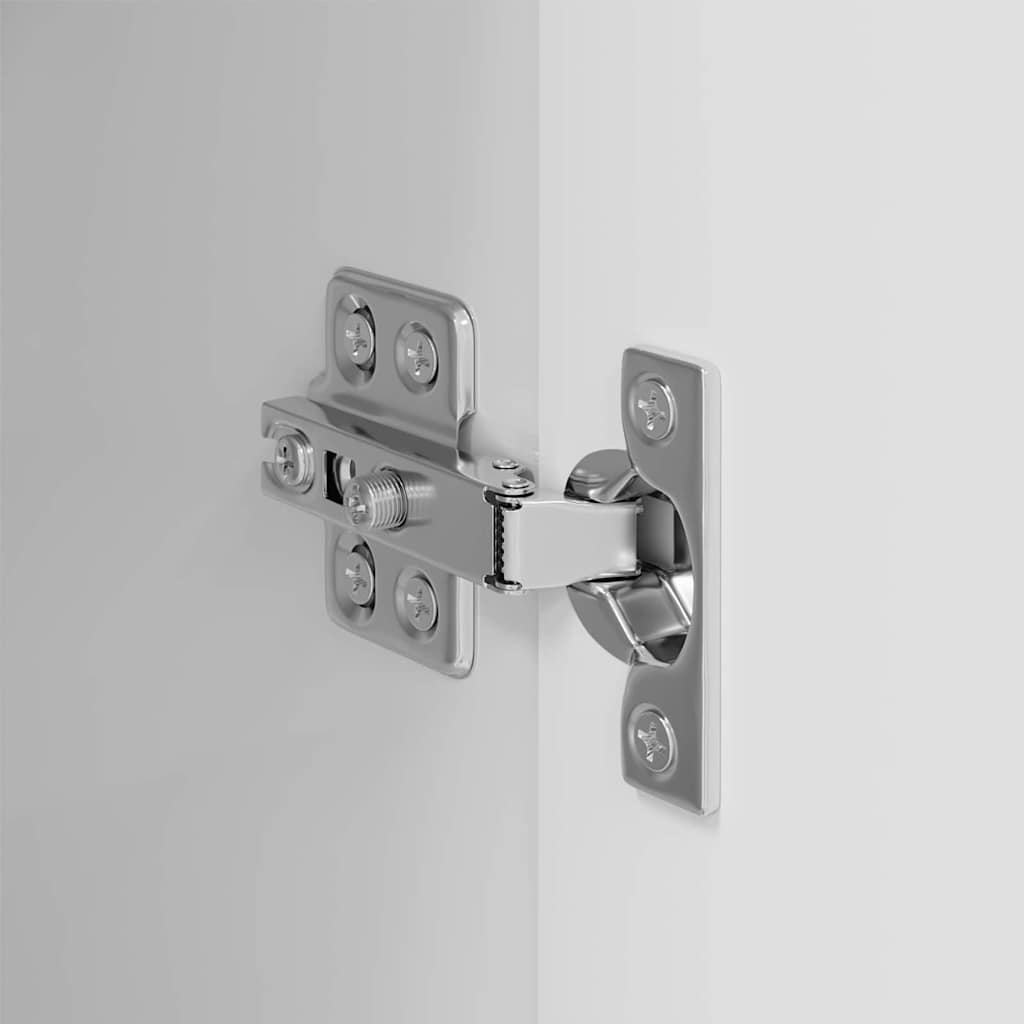 Mobile TV da parete Bianco Lucido 30 x 31 x 100 cm