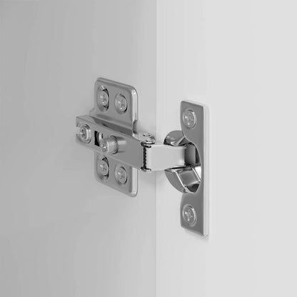 Mobile TV da parete Bianco Lucido 30 x 31 x 100 cm