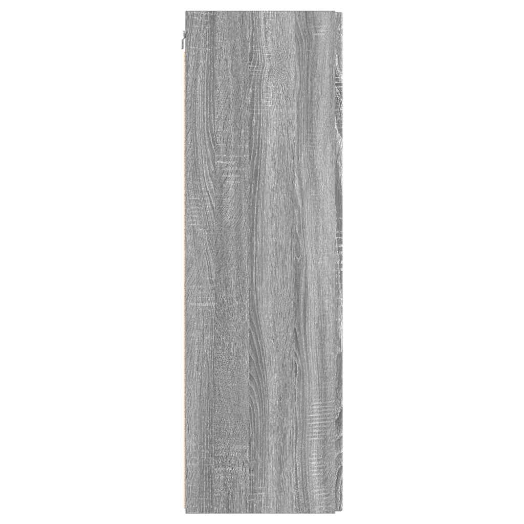 Mobile TV da parete 2 pcs Grigio Sonoma 30 x 31 x 100 cm