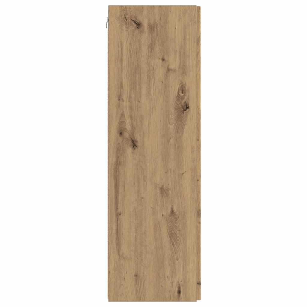 Mobile TV da parete 2 pcs Rovere Artigianale 30 x 31 x 100 cm