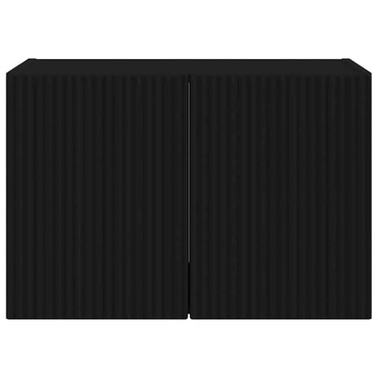 Mobile TV da parete Nero 59,5 x 31 x 40 cm Legno multistrato