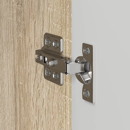 Mobile TV da parete 2 pz Rovere Sonoma Legno ingegnerizzato